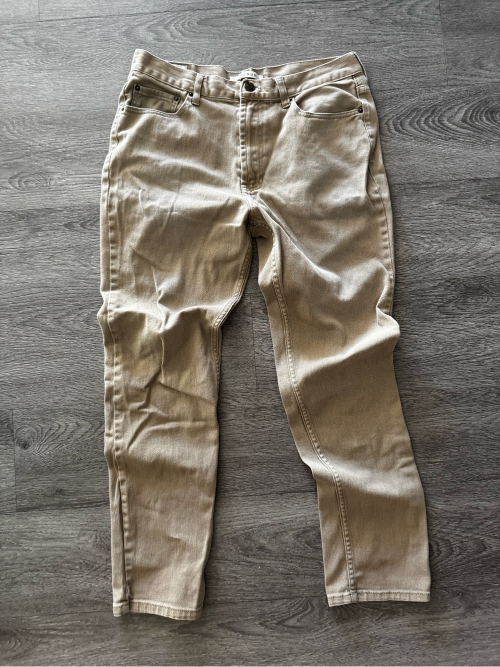 PacSun Slim Men's Jeans in Beige/Tan
